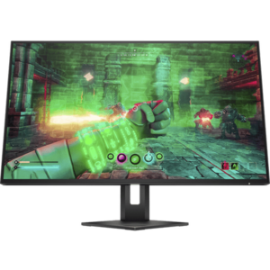 Monitor Gaming IPS HP LED OMEN 27inch 27u, Ultra HD (3840 x 2160), HDMI, DisplayPort, AMD FreeSync, Boxe, 144 Hz, 1 ms (Negru) imagine