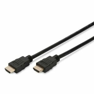 Cablu Assmann AK-330107-030-S, 2 x HDMI tata, 3m, Negru imagine