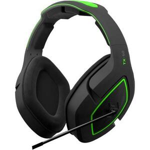 Casti Gaming Gioteck TX50, Jack 3.5mm, Stereo, pentru PC/Xbox One/Series X (Negru/Verde) imagine