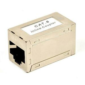 Cuplaj in linie, Gembird, CAT6 RJ45/RJ45 FTP, Auriu imagine