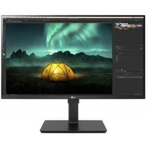 Monitor IPS LED LG 31.5inch 32BN67UP-B, UHD (3840 x 2160), HDMI, DisplayPort, Boxe, 5 ms (Negru) imagine