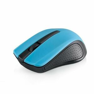 Mouse wireless, Modecom, MC-WM9, 2.4 GHz, 1200 DPI, Negru/Albastru imagine