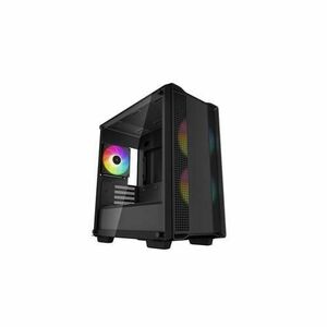 Carcasa DeepCool CC360 ARGB Middle Tower mATX, Negru imagine