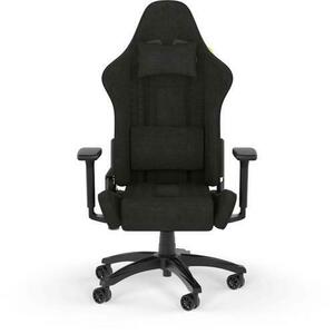 Scaun Gaming Corsair TC100 RELAXED, Textil, Tetiera, Negru imagine