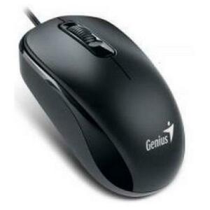 Mouse Genius DX110, Ambidextru (Negru) imagine