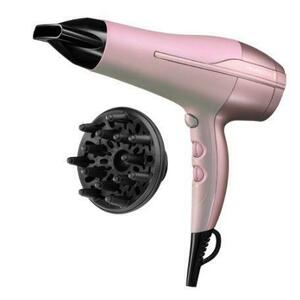 Uscator de par Remington Coconut Smooth D5901, 2200 W, Microparticule cocos, Ionizare, Roz imagine