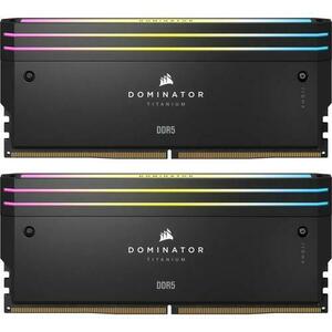 Memorie, Corsair, DDR5, 64GB, 6000MHz, Dual channel, CL30, 1.4V, Negru imagine