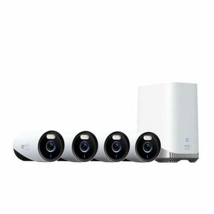 Kit supraveghere video wired eufyCam E330 (Professional), Rezolutie 4K, AI, Supraveghere 24/7, HomeBase 3 + 4 camere video, Alb imagine