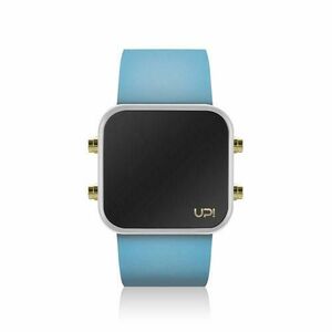 Ceas UpWatch LED MINI GOLD (Alb/Albastru) imagine