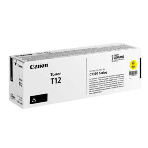 Toner Canon CRG-T12, 5.3k pagini, pentru Color imageCLASS X LBP1333C i-SENSYS X C1333i imageCLASS X C1333iF (Galben) imagine