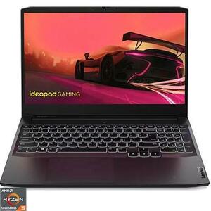 Laptop Lenovo IdeaPad 3 15ACH6 cu procesor AMD Ryzen™ 5 5500H pana la 4.20 GHz, 15.6inch, Full HD, IPS, 144Hz, 16GB, 512GB SSD, NVIDIA® GeForce RTX™ 2050 4GB GDDR6, No OS, Negru imagine