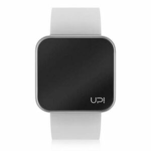 Ceas UpWatch Touch Matte (Argintiu/Alb) imagine