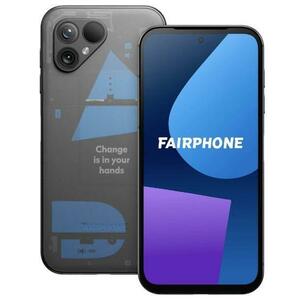 Telefon Mobil Fairphone 5, Procesor Qualcomm QCM6490, OLED Capacitive touchscreen 6.46inch, 8GB RAM, 256GB Flash, Camera Duala 50 + 50 MP, 5G, Wi-Fi, Dual SIM, Android (Transparent) imagine