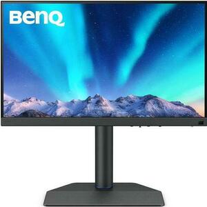 Monitor IPS LED BenQ 27inch SW272Q, QHD (2560 x 1440), HDMI, DisplayPort, Pivot (Negru) imagine