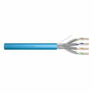 Cablu de retea, Digitus, CAT6A, U-FTP, 305 m, Albastru DK-1623-A-VH-305 imagine