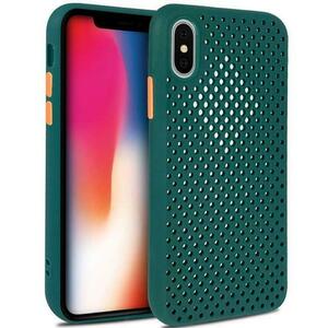 Protectie Spate Lemontti Bubble LEMHBIPHXSV pentru Apple iPhone X / XS (Verde) imagine