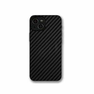 Carcasa Comma Kevlar Series compatibila cu iPhone 13, Negru imagine