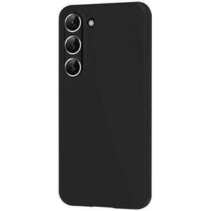 Husa de protectie Lemontti Silicon Soft Slim pentru Samsung Galaxy S23, Negru imagine