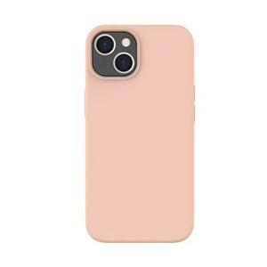 Husa de protectie Lemontti Liquid Silicon MagCharge pentru iPhone 14, Coral imagine