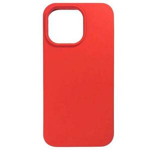 Husa de protectie Lemontti Liquid Silicon MagCharge pentru iPhone 14 Pro, Rosu imagine