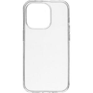 Husa Lemontti Silicon compatibila cu iPhone 15, Transparent imagine