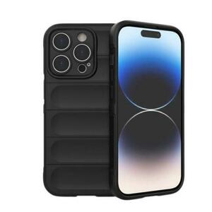 Husa Lemontti Magic Shield compatibila cu iPhone 14 Pro, Negru imagine