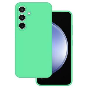 Husa Protectie Spate Lemontti Silicone Premium compatibila cu Samsung Galaxy A05s Mint (Verde) imagine