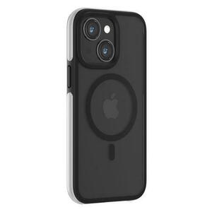 Husa Devia Defend Series Magnetic Shockproof compatibila cu iPhone 15, Negru imagine