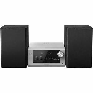 Microsistem Panasonic SC-PM700EG-S, 80W, Bluetooth, MP3, USB, CD, Radio FM (Negru/Argintiu) imagine