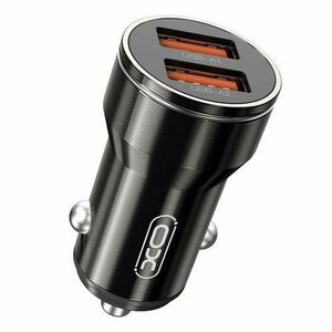 Incarcator Auto XO Design CC48, 12W, 2.4A, Negru imagine