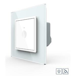 Intrerupator Simplu cu Dimmer, Wireless si Touch LIVOLO - Serie Noua (Alb) imagine