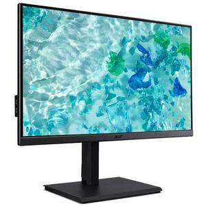 Monitor IPS LED Acer Vero 21.5inch B227QEbmiprzxv, Full HD (1920 x 1080), VGA, HDMi, DisplayPort, Boxe, Pivot (Negru) imagine