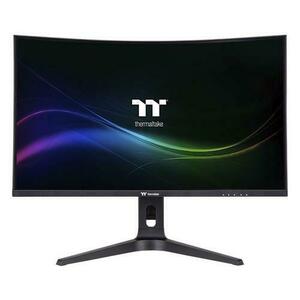 Monitor Gaming VA LED Thermaltake 32inch GM-GCE-32CEQB-EU, QHD (2560x1440), HDMI, DisplayPort, Ecran curbat, 170 Hz, 1 ms (Negru) imagine