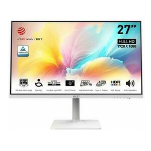 Monitor IPS LED MSI Modern 27inch MD2712PW, Full HD (1920 x 1080), HDMI, Boxe, Pivot, 100 Hz, 1 ms (Alb) imagine