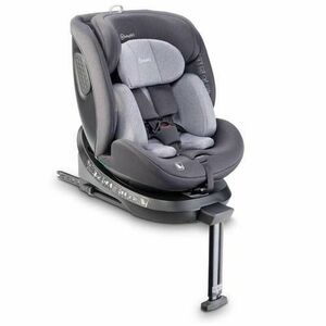 Scaun auto rotativ cu isofix BabyGo MOVE360 Grey, 40-150 cm imagine