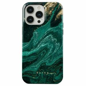 Husa Burga Dual Layer Emerald Pool compatibila cu iPhone 15 Pro Max imagine