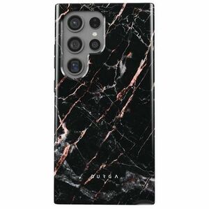 Husa Burga Dual Layer Rose Gold Marble compatibila cu Samsung Galaxy S24 Ultra imagine