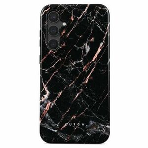 Husa Burga Dual Layer Rose Gold Marble compatibila cu Samsung Galaxy S23 FE imagine