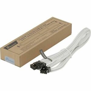 Cablu Modular Seasonic 12VHPWR, 600W, PCIe 5.0, pentru surse Seasonic (Alb) imagine