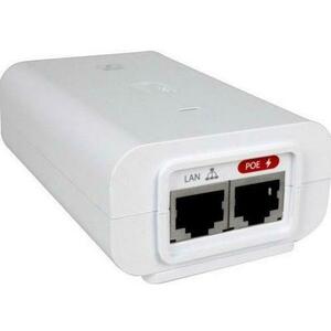 Adaptor PoE Ubiquiti POE-24-12W-WH, 24V, 0.5A, 12W (Alb) imagine