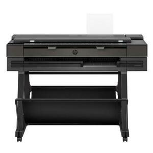 Plotter HP DesignJet T850 2Y9H2A, 36inch, 2400 x 1200 dpi, A0, USB, Retea, Wireless (Negru) imagine