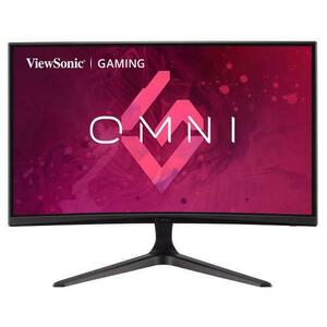 Monitor Gaming VA LED ViewSonic 24inch VX2418C, Full HD (1920 x 1080), HDMI, DisplayPort, AMD FreeSync, Boxe, 165 Hz, 1 ms (Negru) imagine