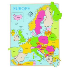 Puzzle incastru BigJigs Europa BJ048 imagine