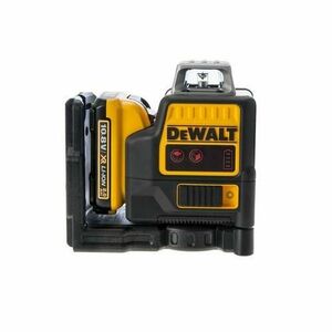 Nivela laser, DeWALT, 15-50 m, Cu 2 fascicule, 10.8 V, Negru/Galben imagine