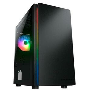 Carcasa Cougar Purity RGB, iluminare ARGB, Mini Tower, fara sursa, mATX, mITX (Negru) imagine