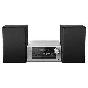 Microsistem Panasonic, SC-PM702EG-S, 80W, Bluetooth, MP3, USB, CD, Radio FM, DAB+ (Argintiu) imagine