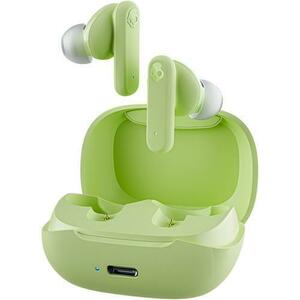 Casti True Wireless Skullcandy Smokin' Buds, Bluetooth, Microfon (Verde) imagine