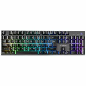 Tastatura Gaming Marvo K604, iluminare RGB, USB 2.0 (Negru) imagine