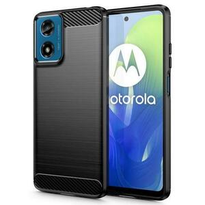 Husa pentru Motorola Moto G24 Power / G04 / G24, Tech-Protect, Carbon, Neagra imagine