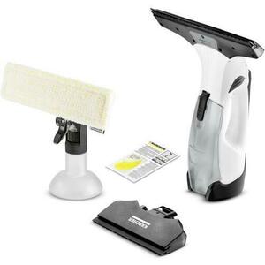 Aspirator de geamuri Karcher WV 5 Premium, 1.633-701.0, 35 min, Rezervor apa 100 ml, Flacon 250 ml (Alb/Negru) imagine